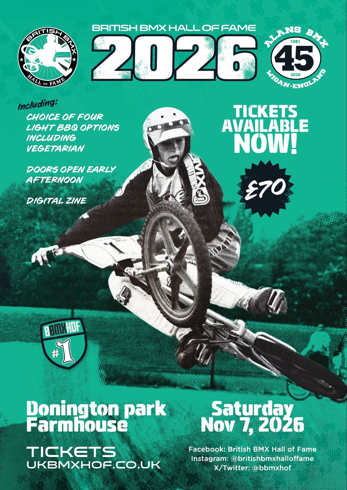 2026 UK BMX Hall of Fame Ticket